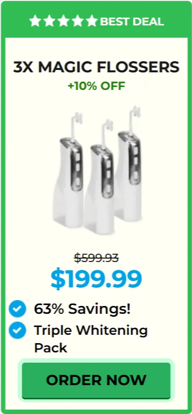 Miracle Smile Magic Flosser price 